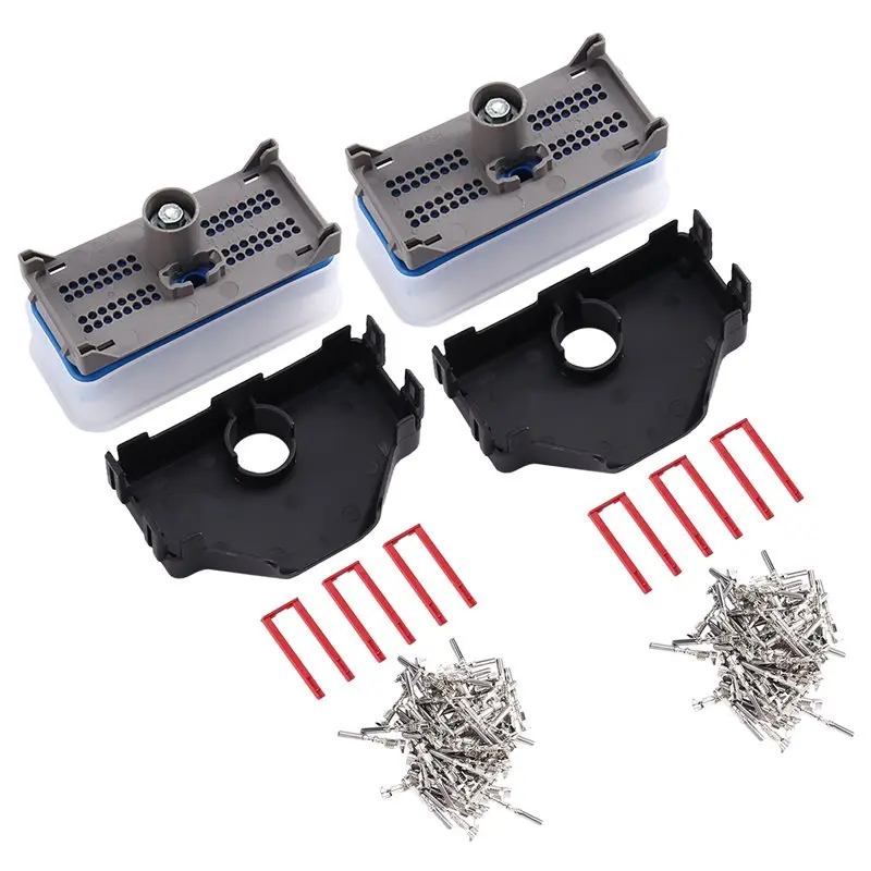 AB96-Excavator Computer Board Plug Connector 64Pin 245-1043 245-1042 For Caterpillar E320D C6.4 Engine