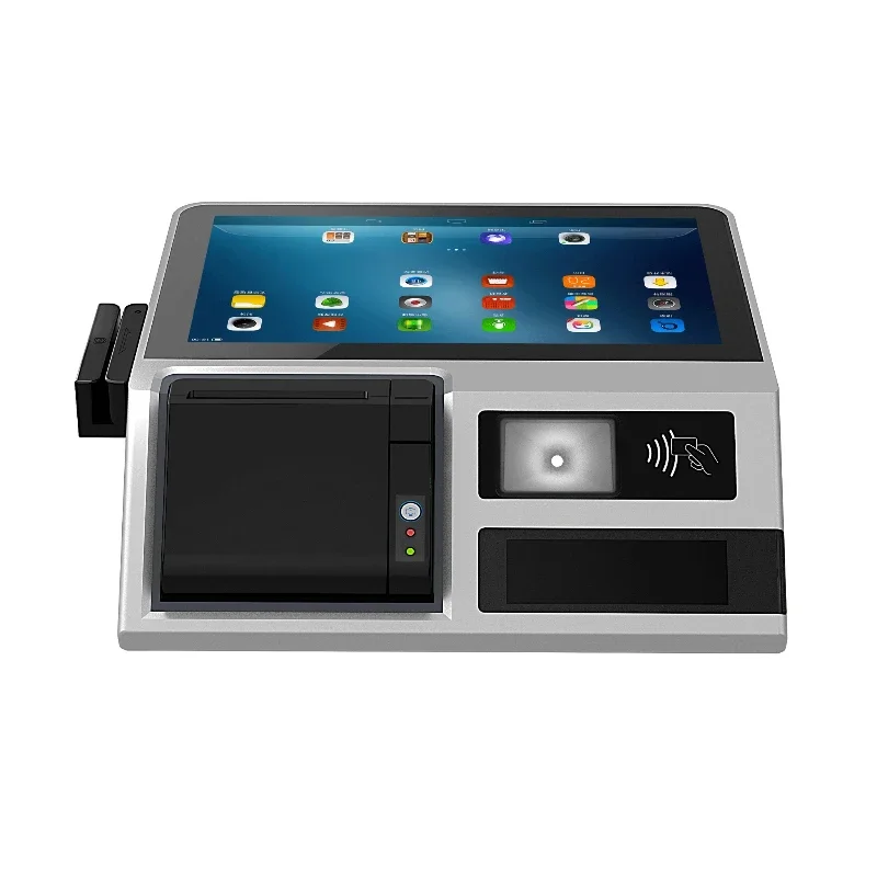 touchscreen table  calculator with printer Inter Core CPU PC capacitive touch screen computer