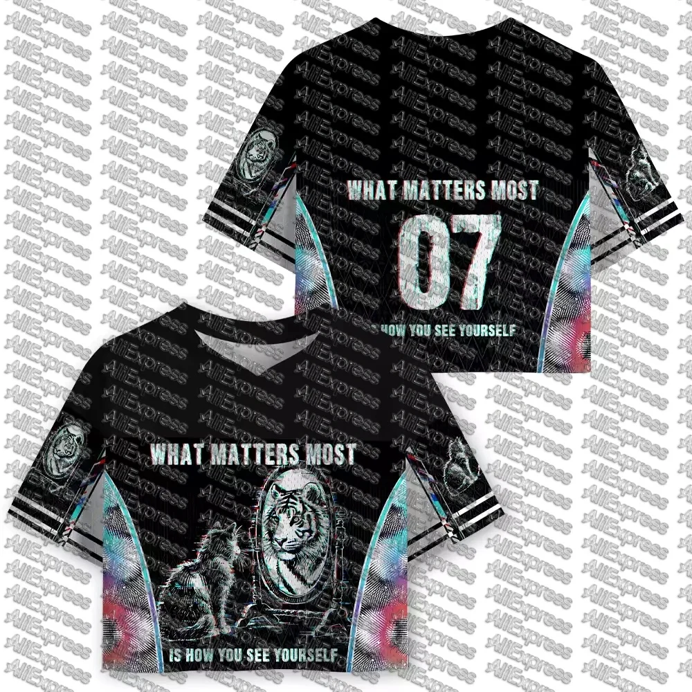 New 2026 Women's T-shirt with Exposed Belly Button, Sexy Men's and Children's V-neck Short Top T-shirt, Gothic Halloween Gift