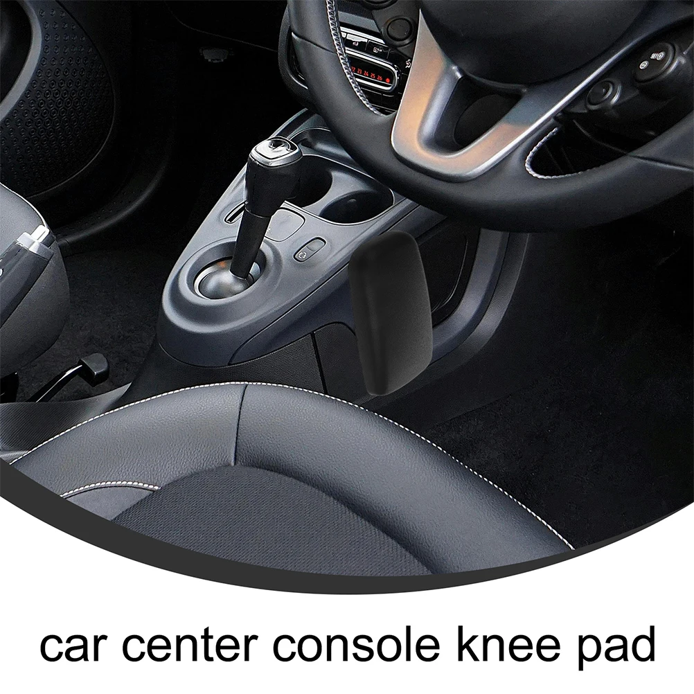 

2Pcs Black Car Leg Cushion Knee Pad Center Console Elbow Rest Anti Slip Driving Accessories Automotive Interior