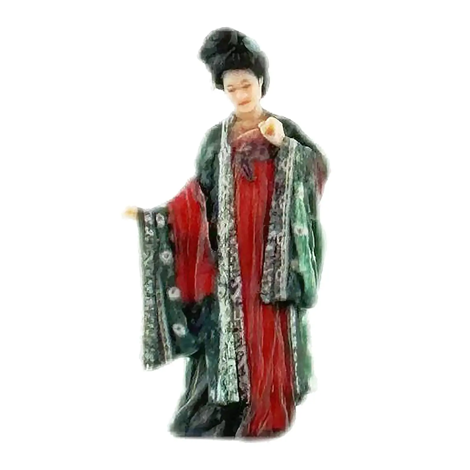 1:64 Miniature Model Figures Ancient Beautiful Women Statue China Ancient Doll