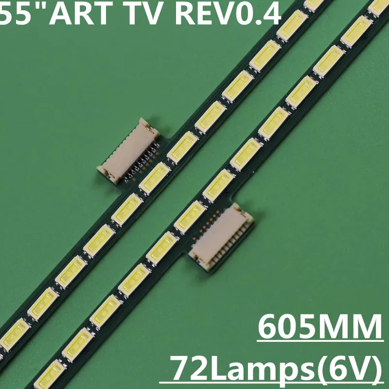 New LED Strip For 55"ART TV REV0.4 6920L-0001C 6922L-0028A 6916L0833A 0832A 55LM8600 55LM7600 55LM6700 55LM6600 55E800A LC550FUF