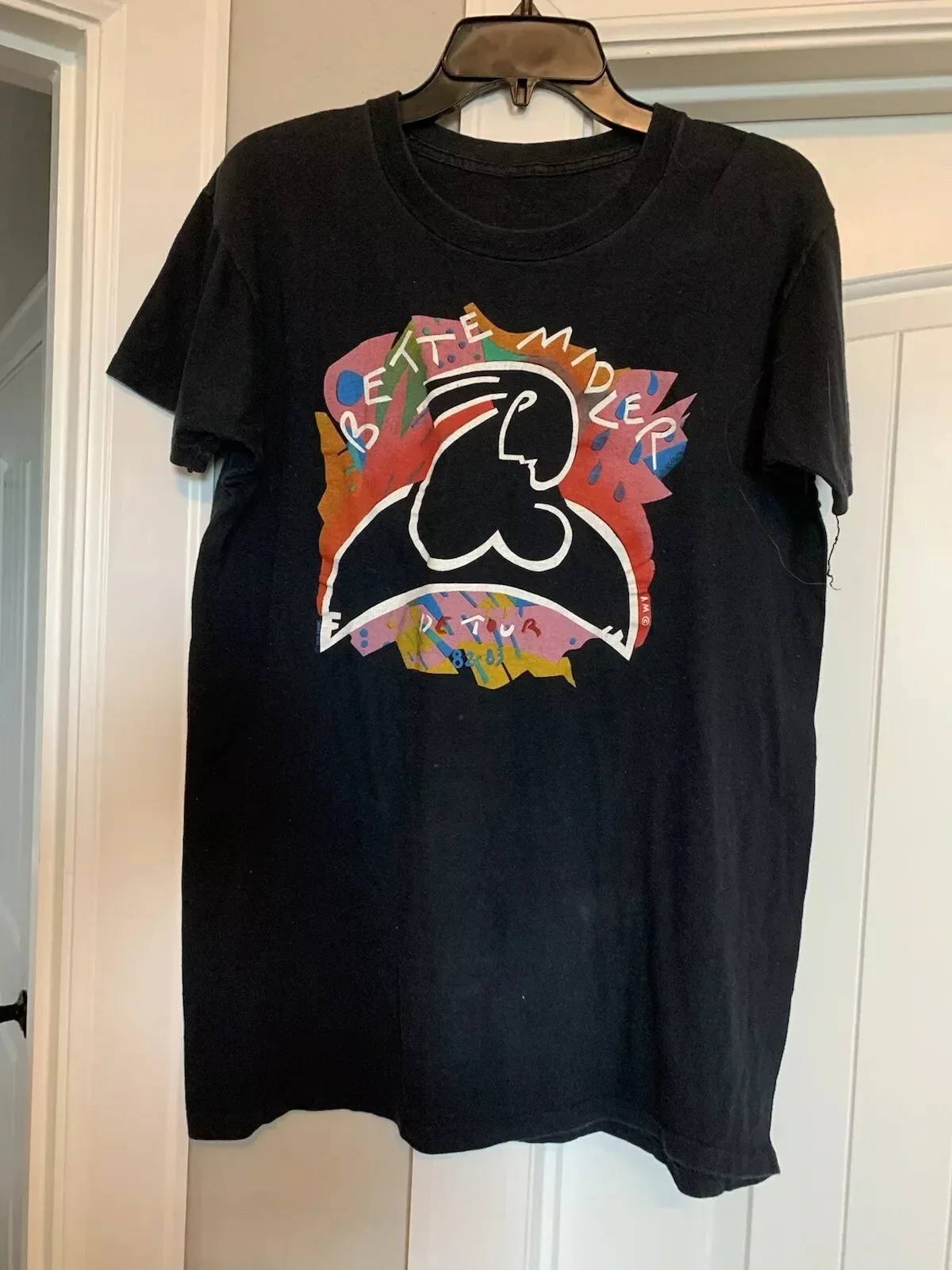 Bette Midler De Tour Concert T Shirt Full Size S-5XL