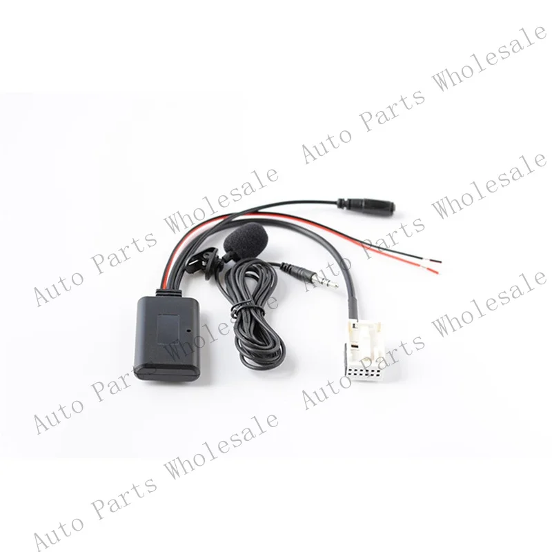 Z For Mercedes Benz W169 W245 W203 W209 W164 Bluetooth Aux Cable Adapter with Mic