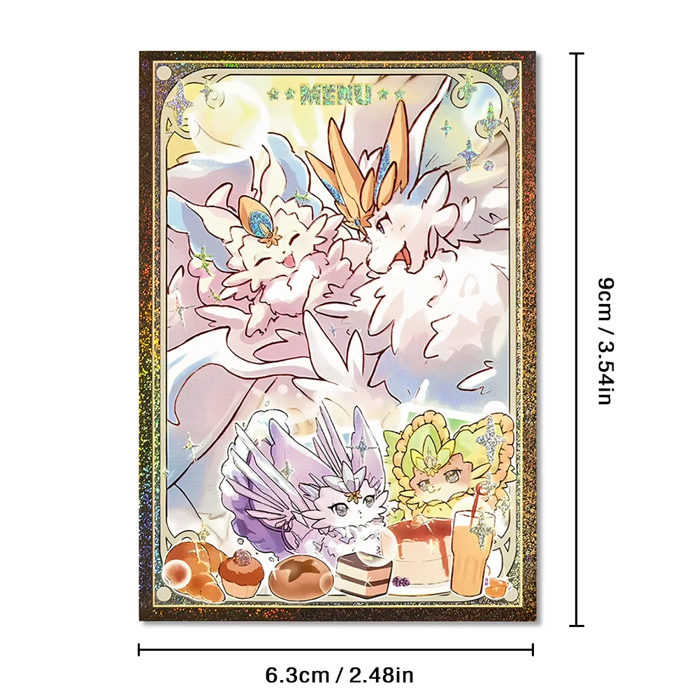 63x90mm Japanese Size 50PCS Anime Card Sleeves Board Game Card Sleeves Game Collection Cards Sleeves Protector for YGO