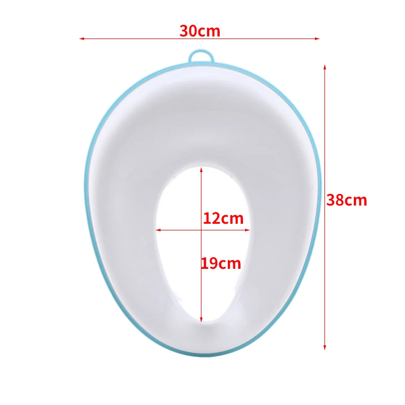 Baby Toilet Potty Training Seat Kids Potty Seat Pad Fits Round & Oval Toilets Non-Slip Splash Guard Infant Potty Cushion