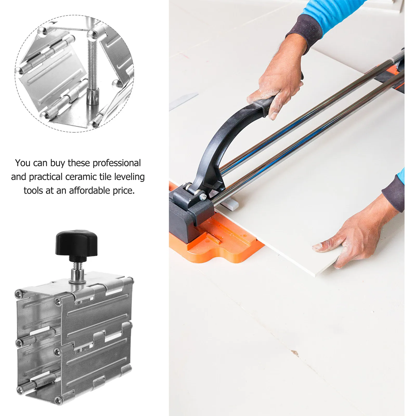 Affordable Tile Positioning Regulator High Quality Floor Tile Leveling Tool for Bedroom Bathroom Kitchen Tiling Projects