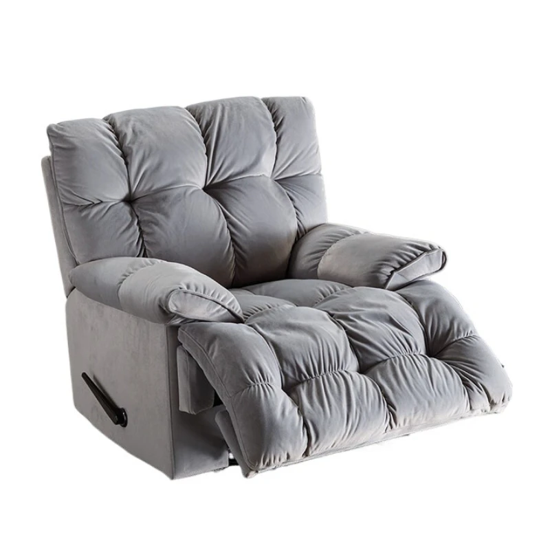 

functional cloud big lazy sofa bed single fabric electric reclining and sleeping