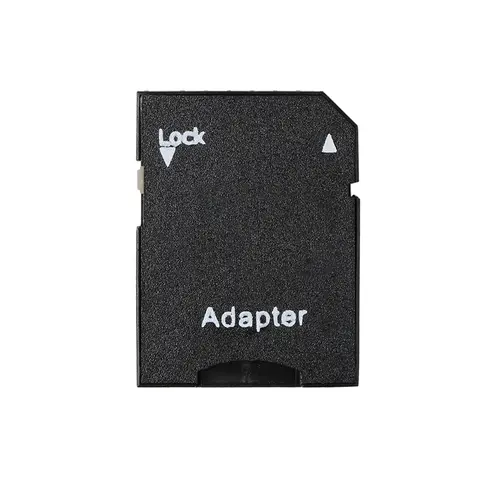 10 st MicroSD Mini TF-kortläsare Micro SD-kort till SD-kortkonverteringsadapter liten adapter för de flesta eller Micro SD-kortadapter 10 best sales Sandisk-kortläsare - №4