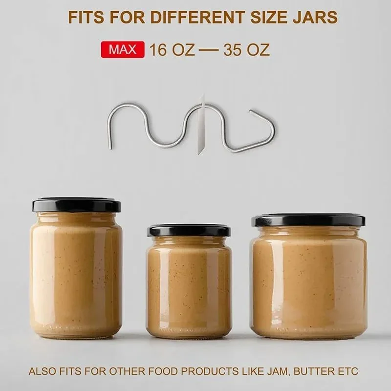 Peanut Butter Stirrer Suitable For Jarskitchen Mixing Unitsstainless Steelmaterialsmix All Kinds Of Butter And Jam