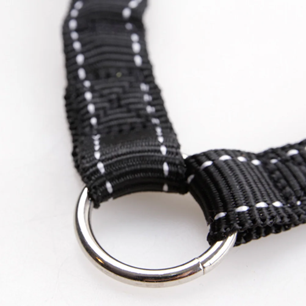 

Double Head Stretchable Dog Leash Black Size Nylon Pet Traction Strap Extendable Pull Rope Puppy Supplies Outdoor