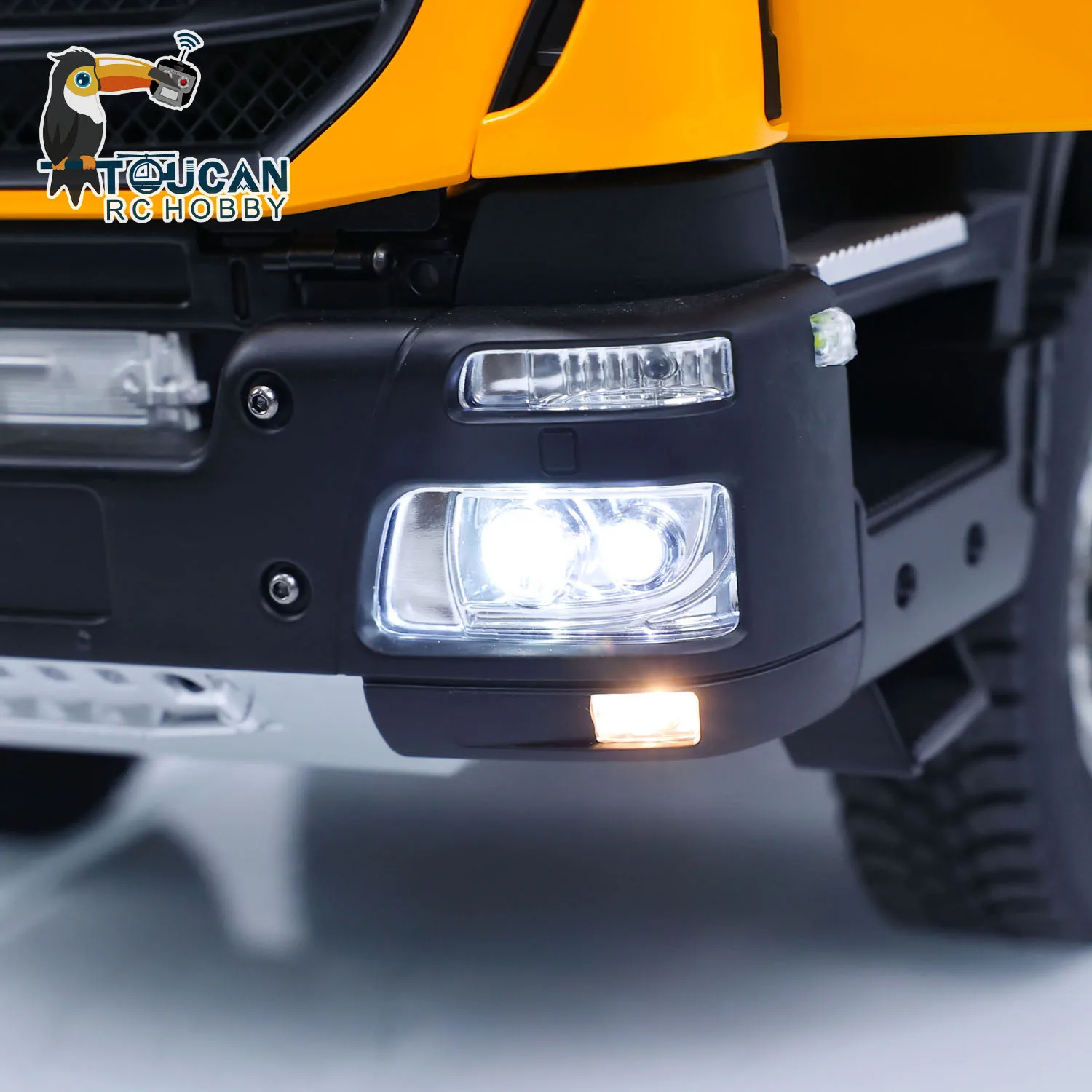 

Игрушки 8x8 1/14 RC Гидравлические спасательные машины FlySky I6S Радиоуправляемые грузовики с дистанционным управлением со звуками, подсветкой, двигателем, сервоприводом ESC TH23196