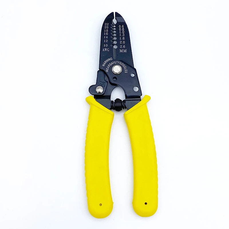 0.6-2.6mm Multifunctional Wire Strippers for Cable Cutting Crimping Terminals Pliers C-RV Professional Electrician's Hand Tools