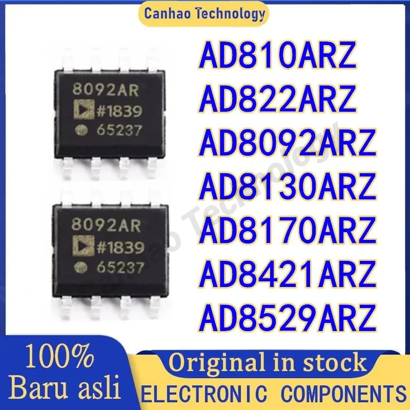 5PCS AD8092ARZ AD810ARZ AD8130ARZ AD8170ARZ AD822ARZ AD8421ARZ AD8529ARZ AD8092 AD810 AD8130 AD8170 AD822 AD8421 AD8529 IC SOP8