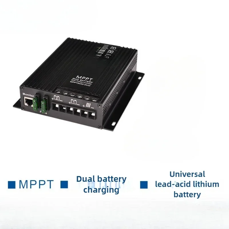 Solar Charge Controller Mppt Solar Controller for Simultaneous Charging of Lithium Lead-acid Batteries with Different