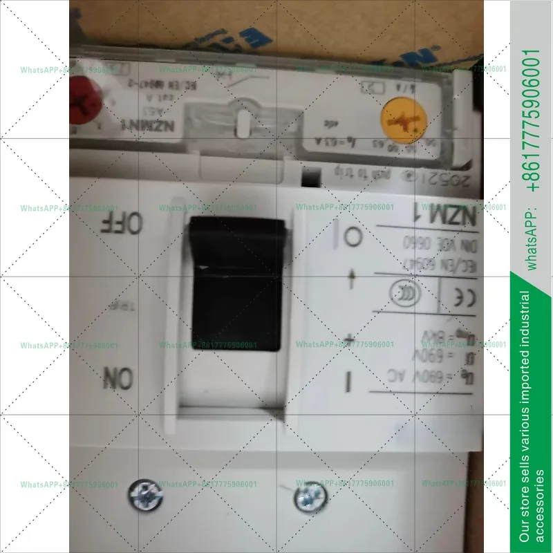NZMN1-A63 Medium Breaking Thermal Magnetic Distribution Protection 63A Molded Case, Circuit Breaker