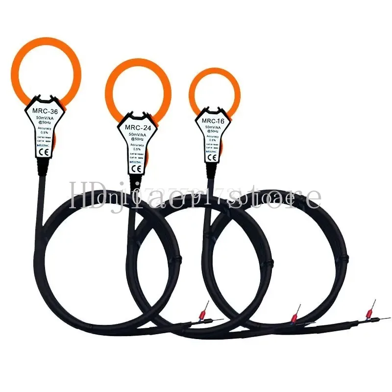 

Flexible Rogowski Coil Ratio 50mv/Ka Air Cored Current Sensor Current Transducer Mrc