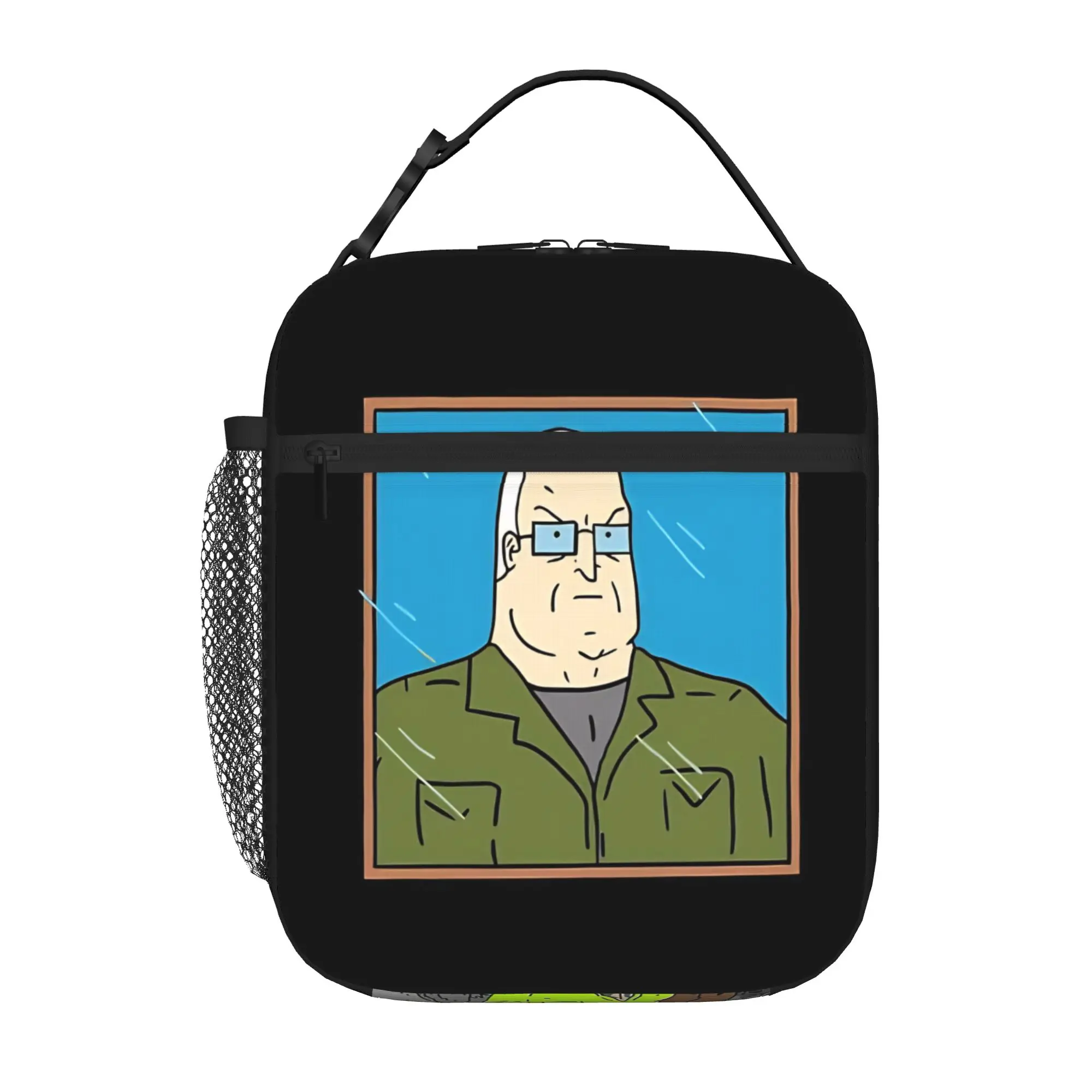1 Piece Portable Lunch Container edgy graphic  Zipper Closure Durable Pocket The Big Lez Show For Lunch Box Bag