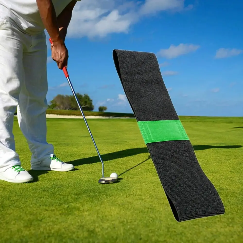 

Posture Correction Golf Swing Trainer Elastic Strap Black Golf Training Aids Connected Arms Professional Golf Posture Corrector