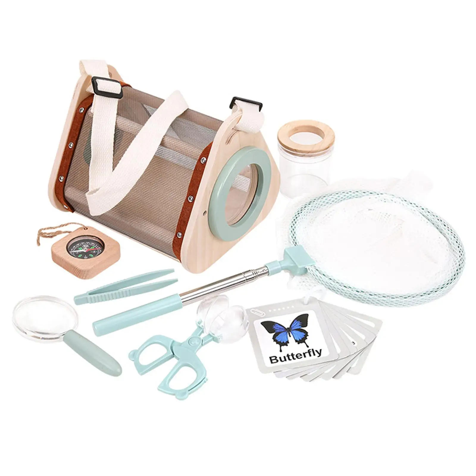 Hexapod Catching Kit Kids Adventure Set Outdoor Science Educational Toys for Family Nature Exploration