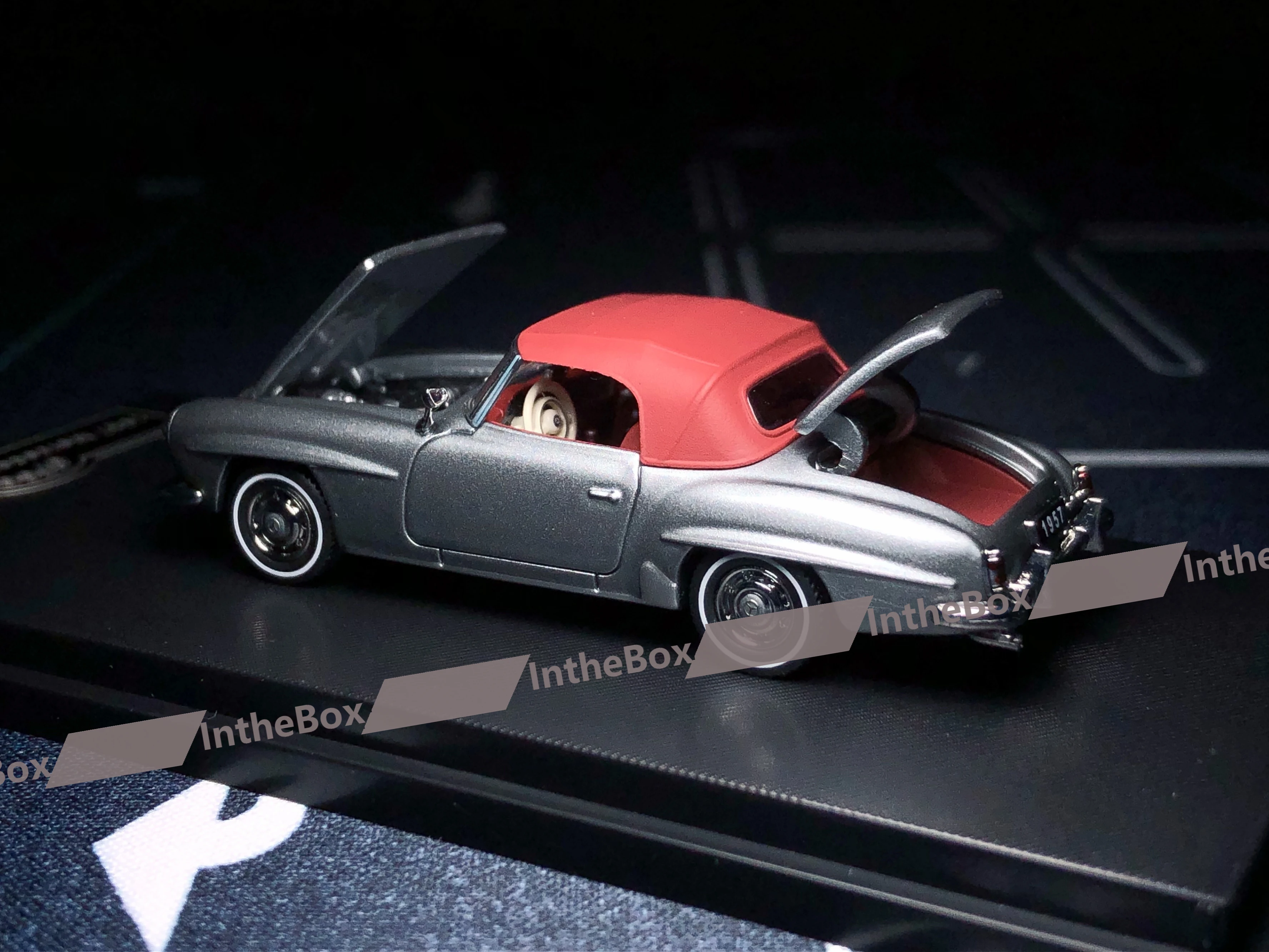 GFCC 1/64 MB 190SL Diecast Model Car Collection Limited Edition Hobby Toy