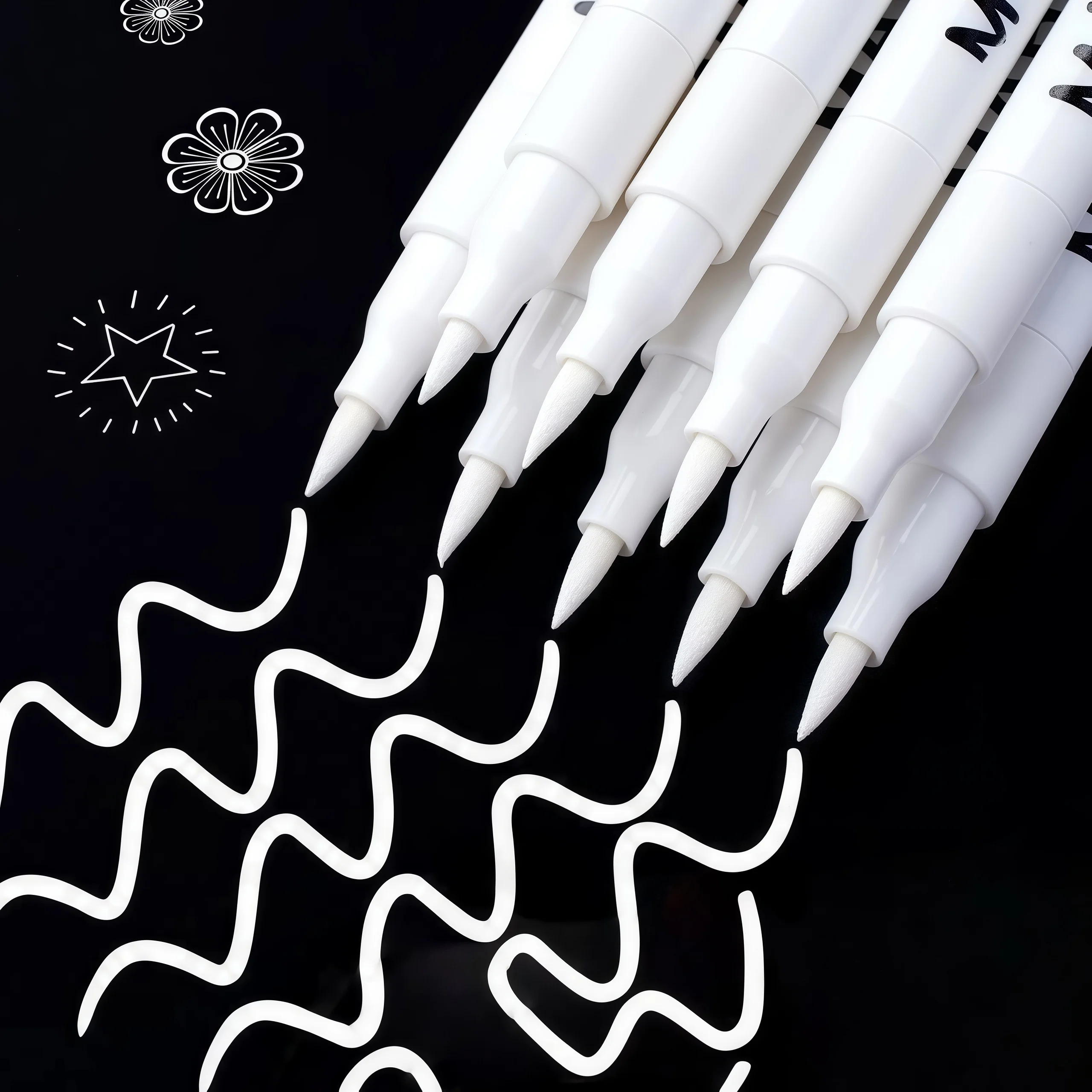 

Acrylic Mark Note Taking Pen Quick Drying Durable Waterproof Children's Non Toxic Watercolor Pen Primary School Art Drawing Set