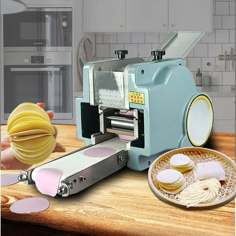 Dumpling skin machine, rolling machine, bun skin, wonton skin, wonton skin, noodles, noodles, mechanical multi-function