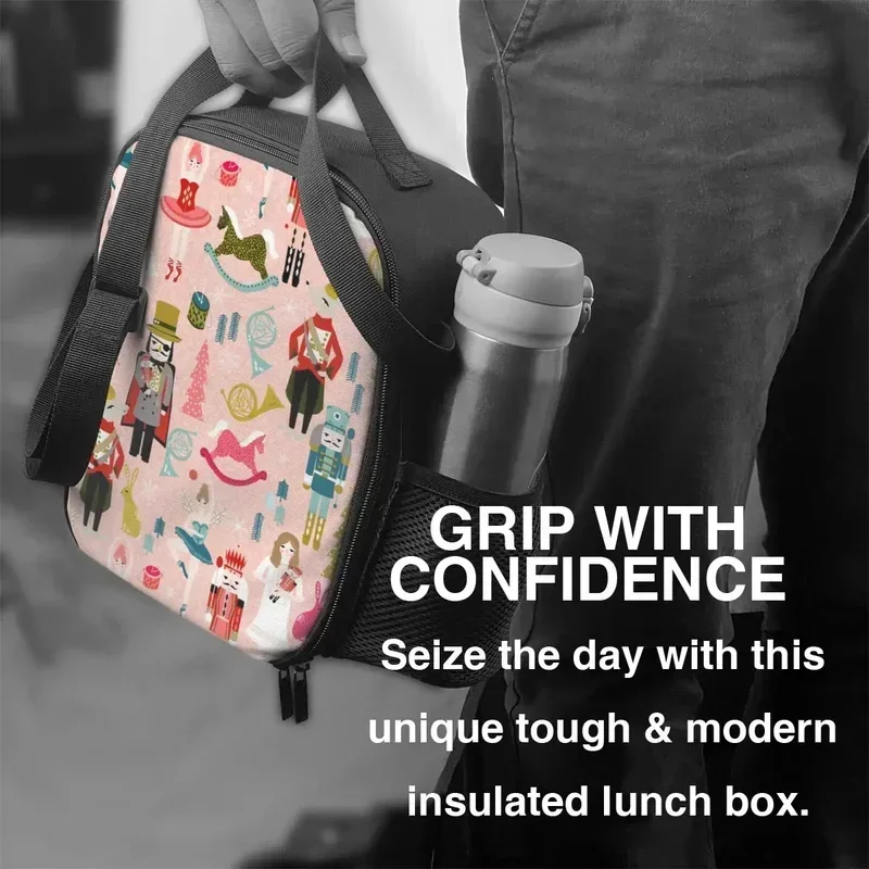 

r Waterproof Cooler Thermal Food Insulated Lunch Bag School Children Student