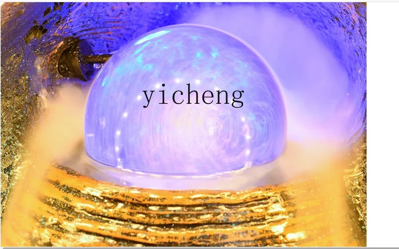 

ZK Flowing Water Fountain Peacock Creative Living Room Ornament Entrance Landscape Floor-standing Wealth-Attracting home decor