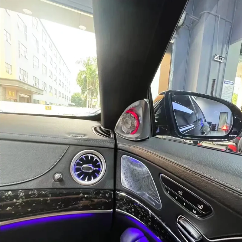 مناسبة لمكبرات الصوت 2014-20، فئة S W222 a عمود 4D مكبر الصوت ترقية مبيت مكبر الصوت #3