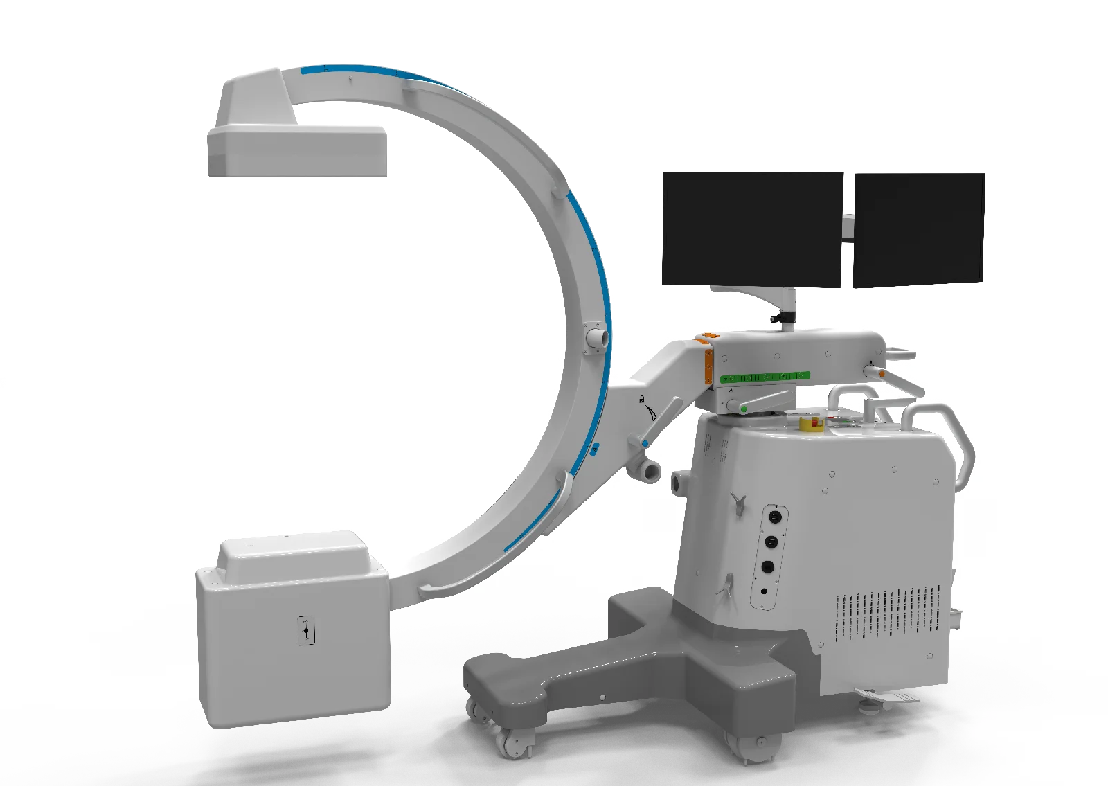 2026 NEW 20/32/40KW Digital Mobile X-Ray System, 10-500mA Active Area For Imaging