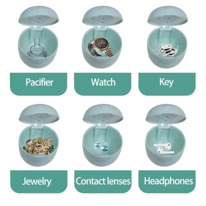 Kotak Penghemat Ruang untuk Barang Kecil Cakupan Cahaya UVC Kotak Sanitasi Portabel untuk Penggunaan Perjalanan Rumah Tangga