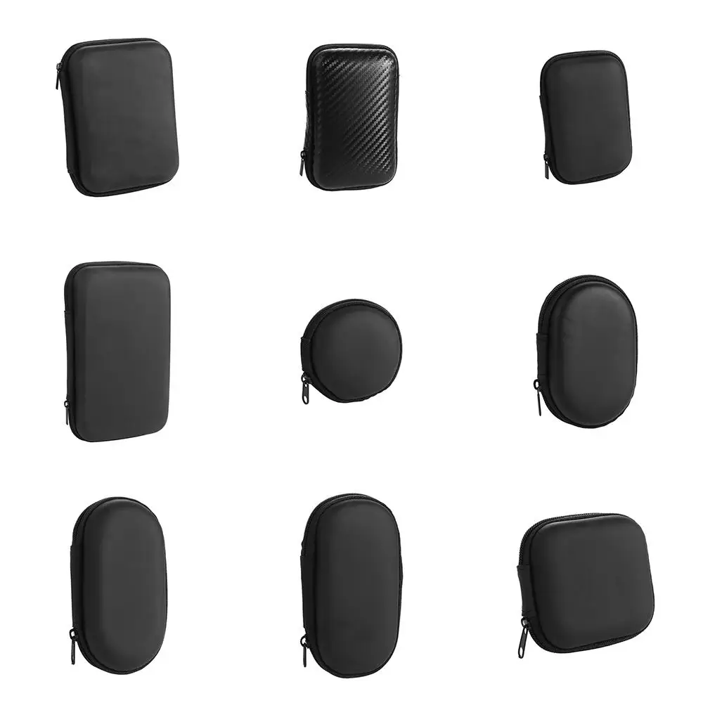 

Pouch Headphone Mini Storage Earphone Accessory Charger Protection Bag EVA Zipper Bag Data Cable Bag Earphone Bag Zip Lock Case
