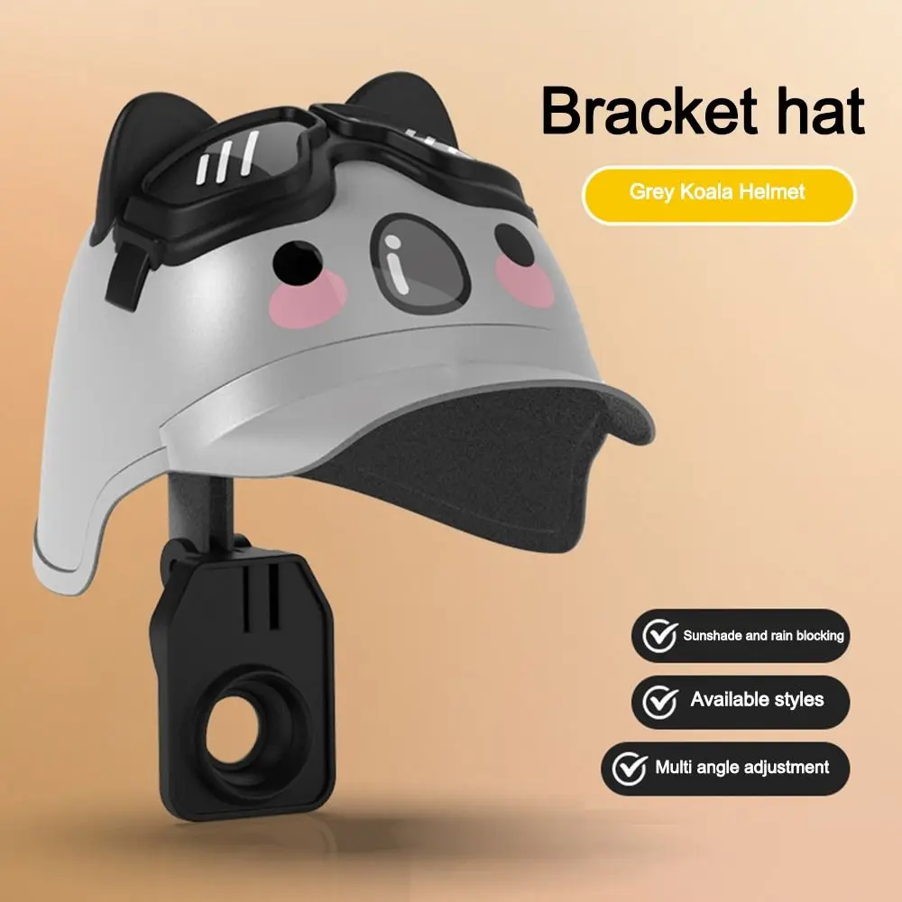 Waterproof Motorcycle Mobile Phone Holder Shockproof Cartoon Sunshade Phone Bracket Navigation Phone Holder