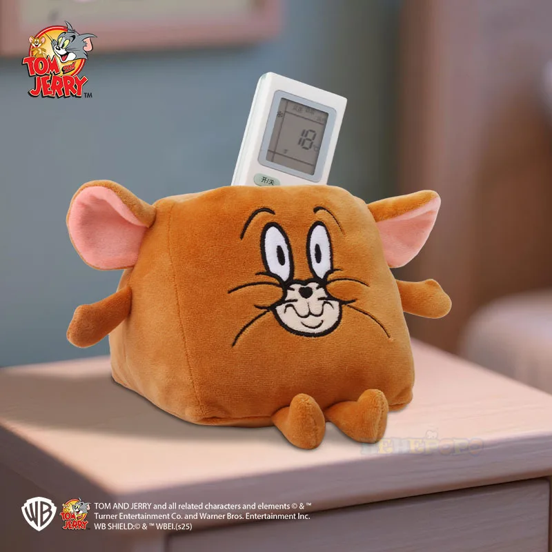 12 センチメートル面白いかわいいトムとジェリー携帯電話ベースぬいぐるみ変換シリーズかわいい漫画ぬいぐるみ人形