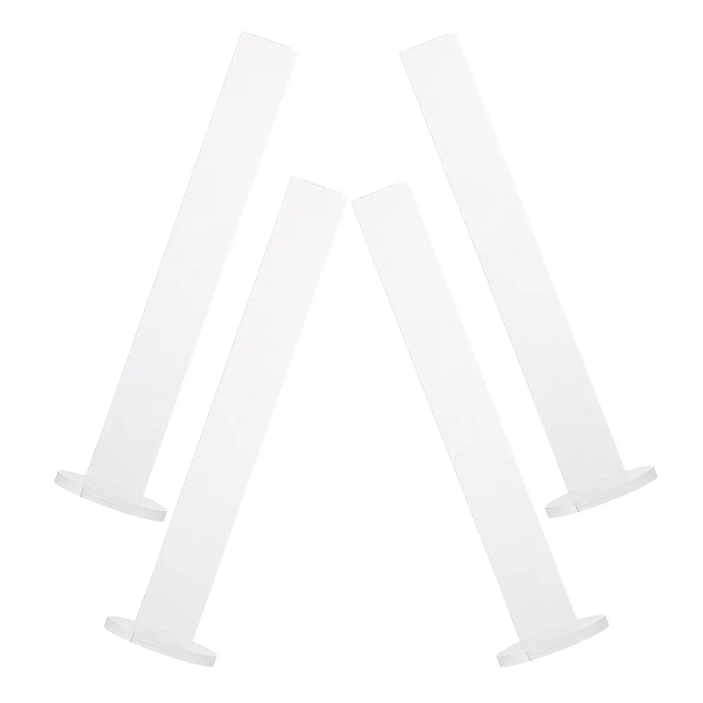 

Набор из 4 акриловых органайзеров для скотча васи-типа, подставка с полированными углами, настольная полка для хранения, прозрачный держатель для скотча, демонстрационная подставка, экономия пространства