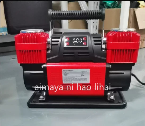 Vehicle air pump double cylinder high pressure high power off-road vehicle agricultural vehicle large truck car RV available