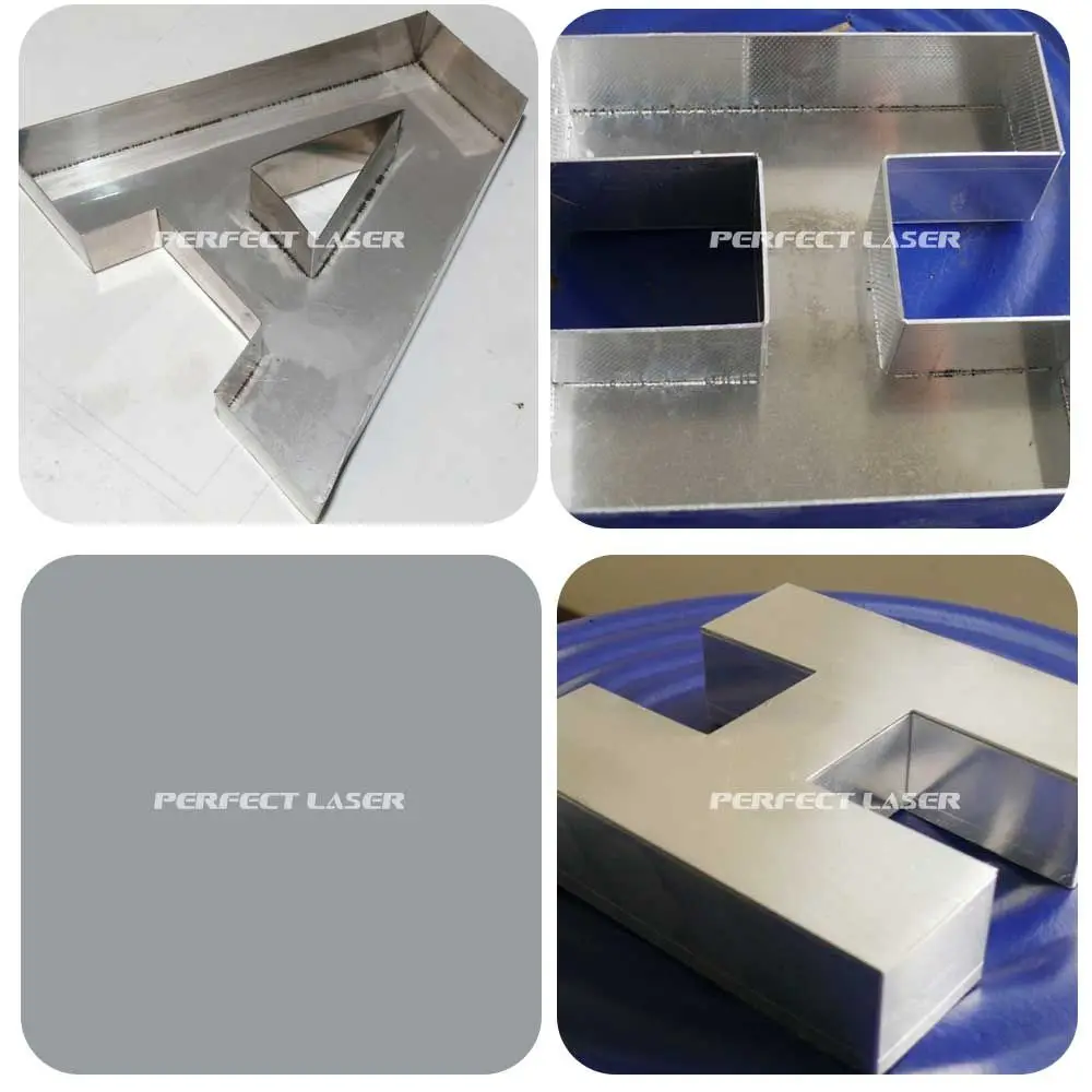 Handheld Fiber Laser Welding Machine Double Optical Path High Precision For Metal Boutique Word Advertising Word