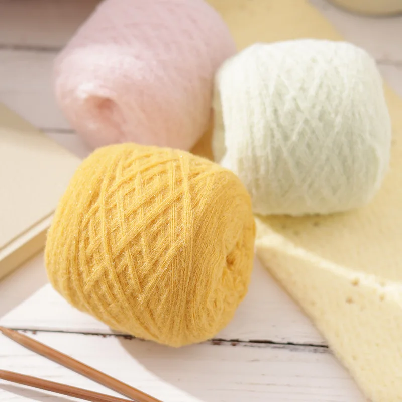 100g/Milk Mousse 6 Strands Super Soft Cloud Cotton Thread Soft Skin-friendly Scarf Hat Sweater Handmade DIY Wool Ball