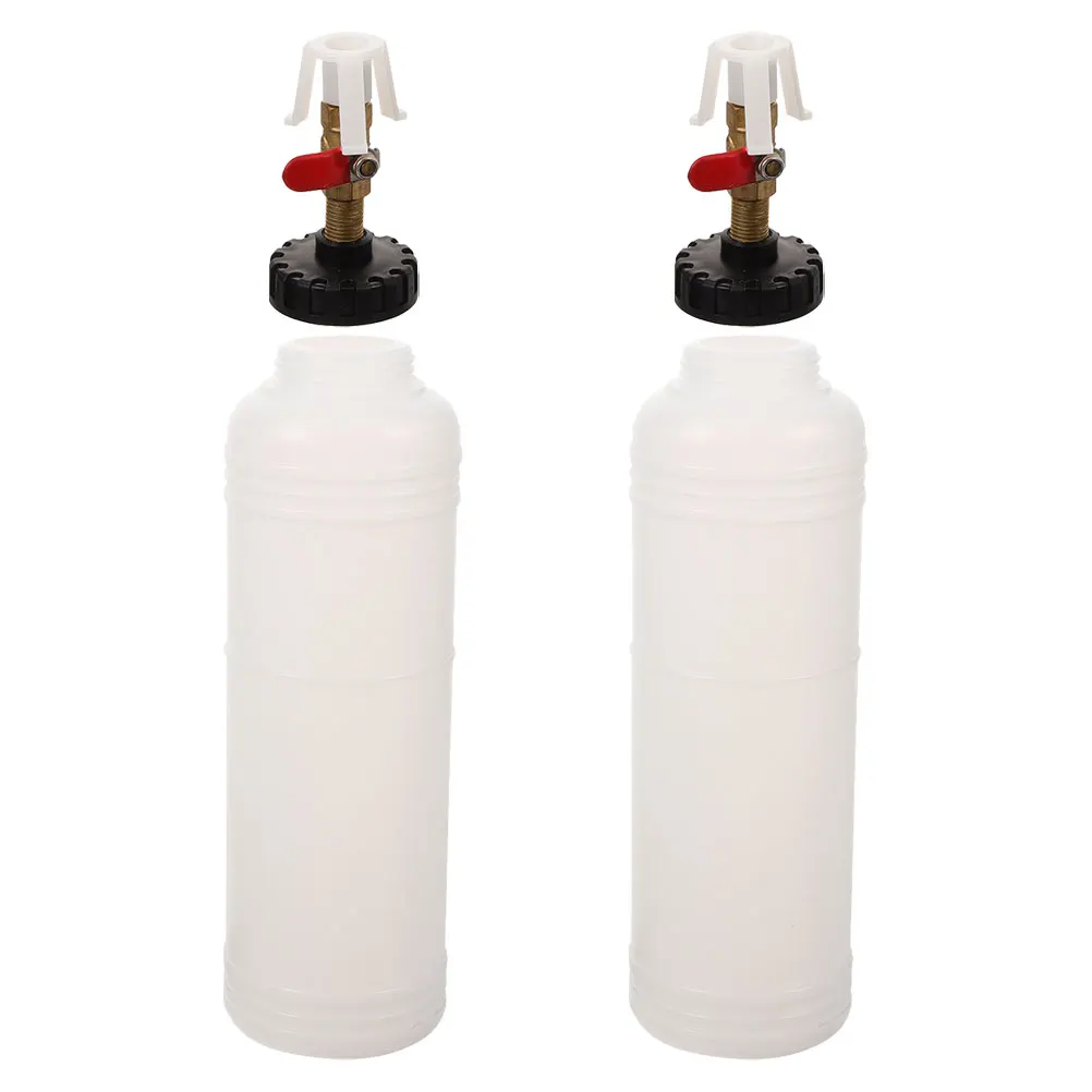 

2Pcs Brake Fluid Replacement Tool Manual Pump Water Tank Clutch Bleeder Kit Filling Connector Extractor Auto Car Oil Change