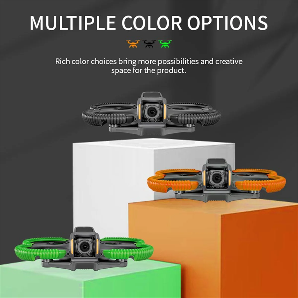 AT-Paddles Anti-Collision Ring for DJI Avata2 Traverser Anti-Collision Paddle Protective Cover Protection