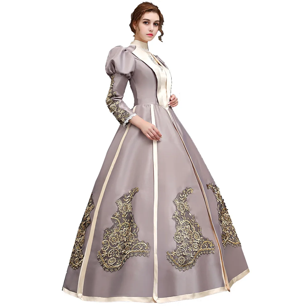 Abito da regina medievale abito classico Vintage gotico Lolita del sud Belle abito da ballo abito operato vittoriano abito barocco Tudor