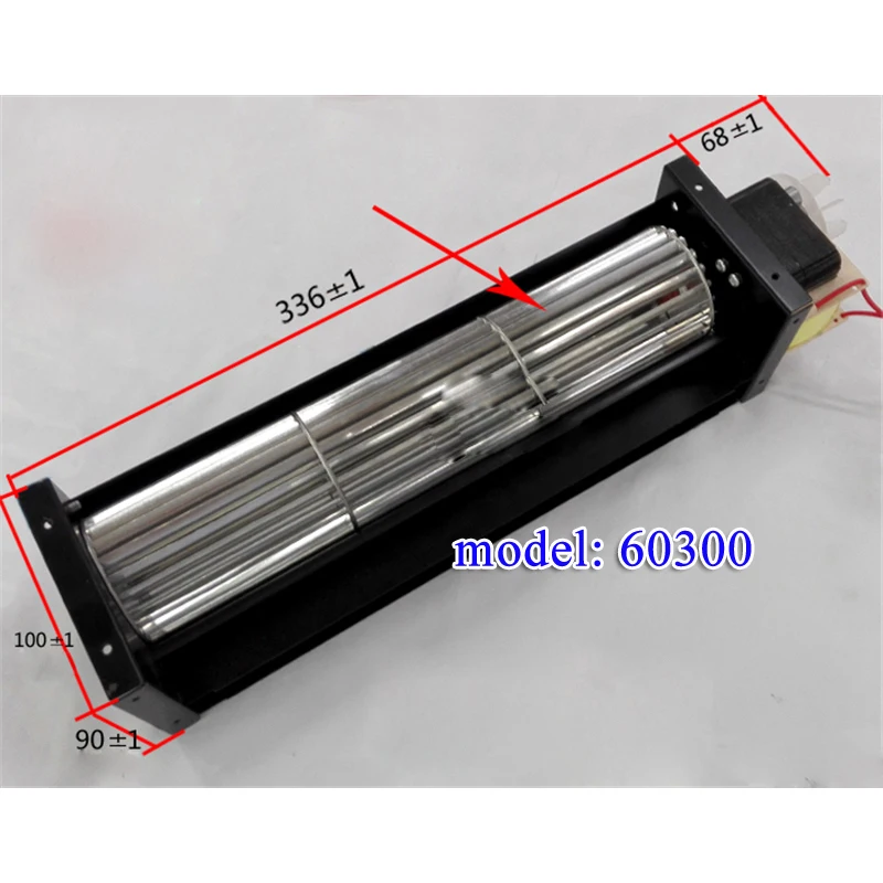 45W 35W 220V 60240 60300 Roller type long cross flow air blower and Stepless governor