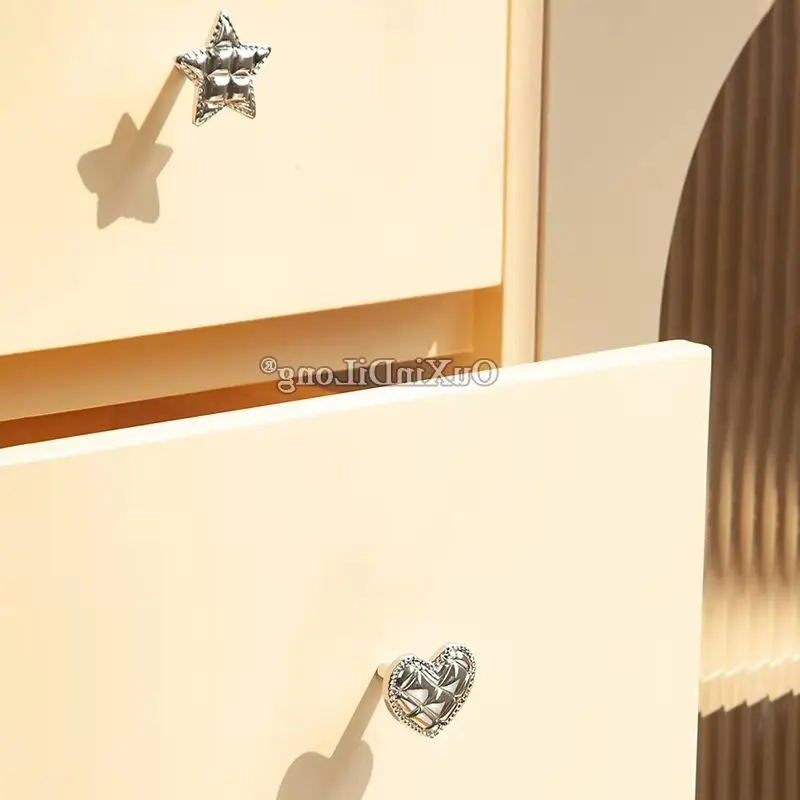 4 Uds. Tiradores de muebles de amor eterno de latón macizo, pomos para cajones, armario, cocina, vestidor, tiradores para armarios de vino