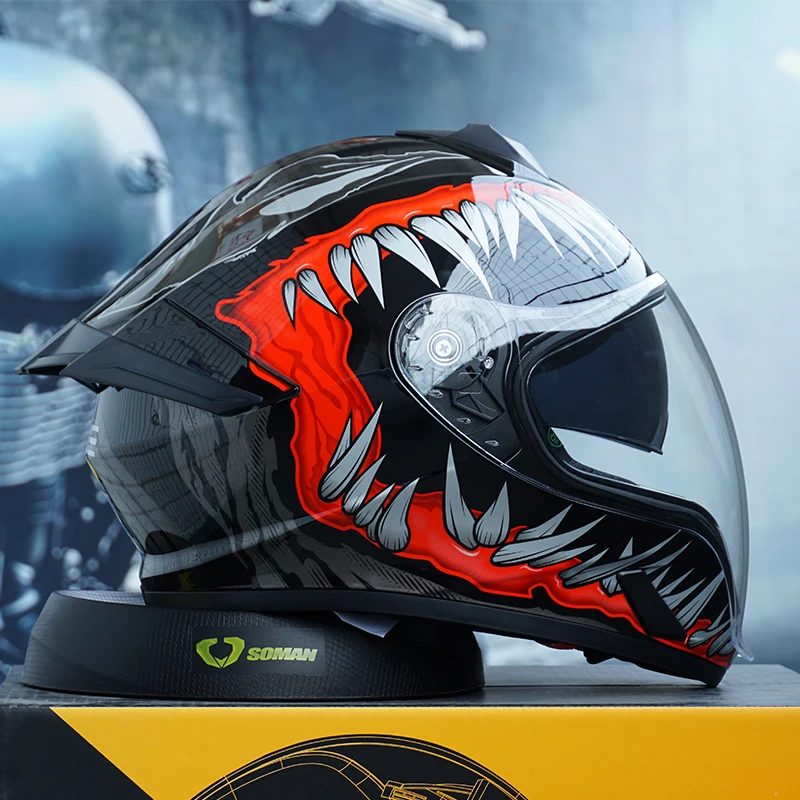 DOT Approved Helmets Crash Motorbike Protective Gear Men Women Flip Up Double Lens Modular Motorcycle Helmet Jet Helmet