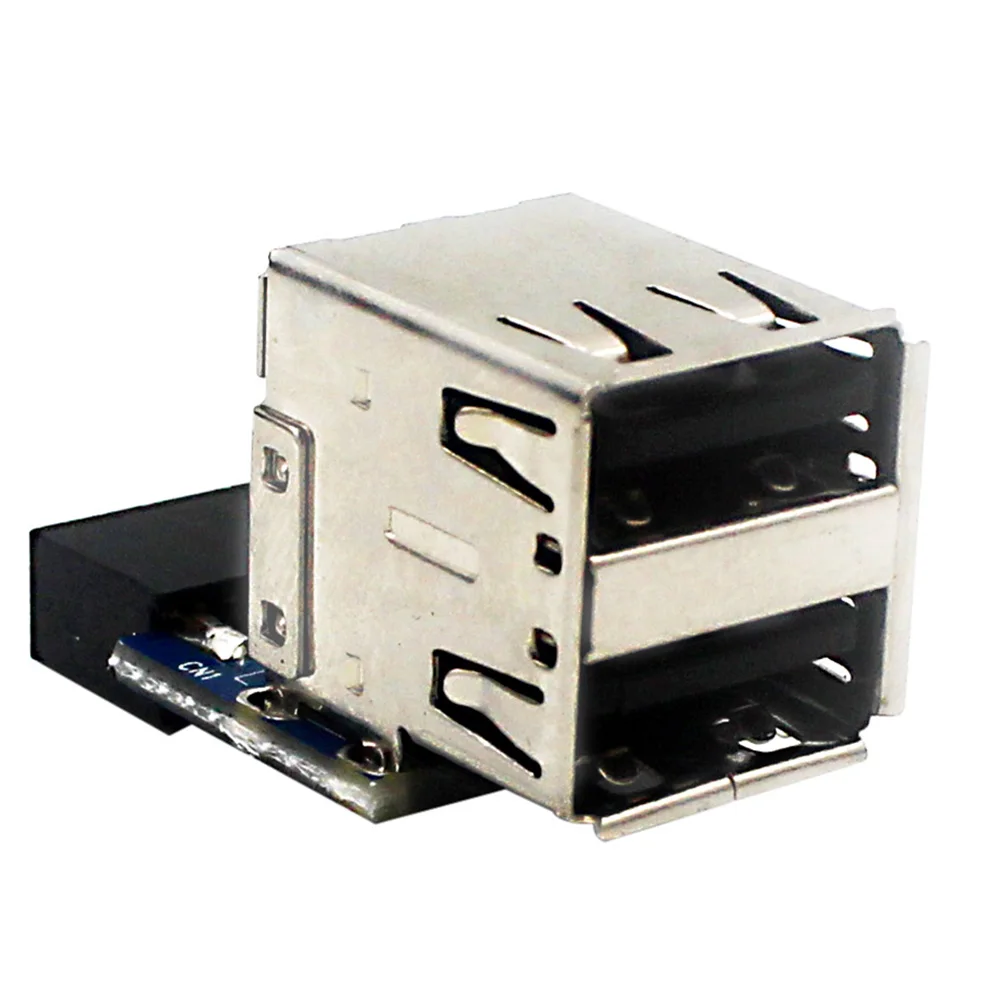 Mini USB2.0 9Pin/10P Computer Motherboard Header Adapter Female Extension Cable Compatibility Desktop Motherboard Accessories