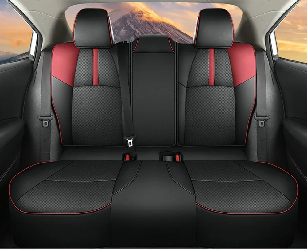 Spezielle Autositzbezüge für Toyota Corolla 2019 2020 2021, wasserdichtes PU-Leder, Autositz-Schutzbezug, Zubehör – Detail 14