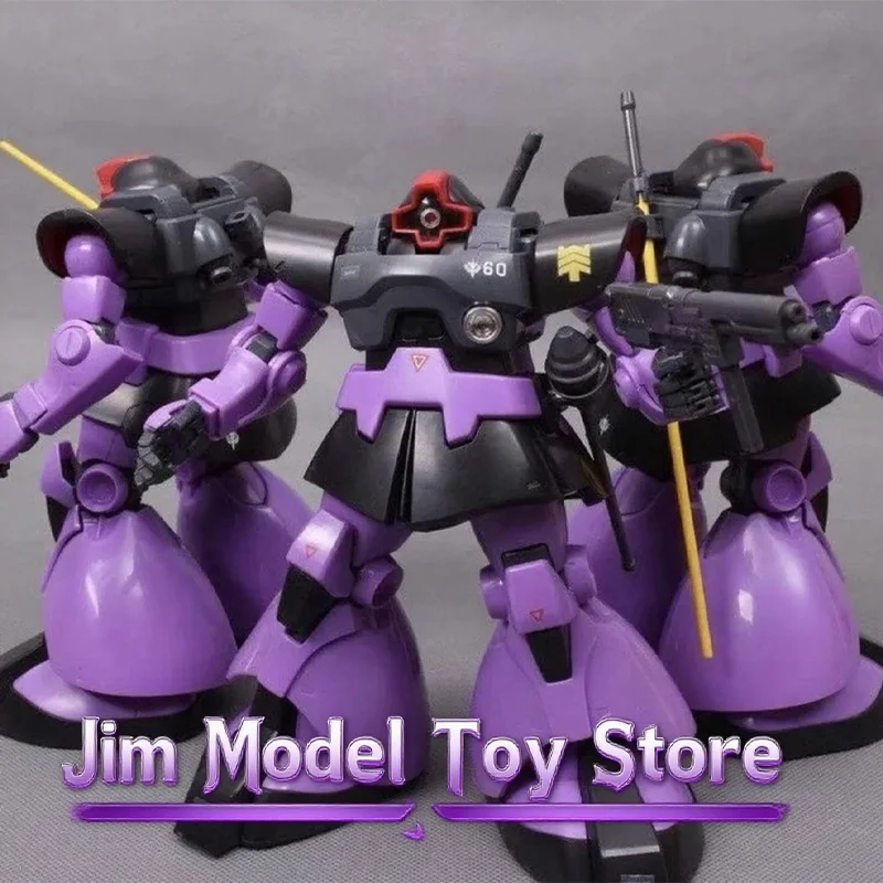 Gouf Ground Type Black Tri-Stars Dom MG 1/100 3-in-1 Mech Assembly Model Kit Actiefiguren Desktop Decoratie Pop Jongen Speelgoed Cadeau