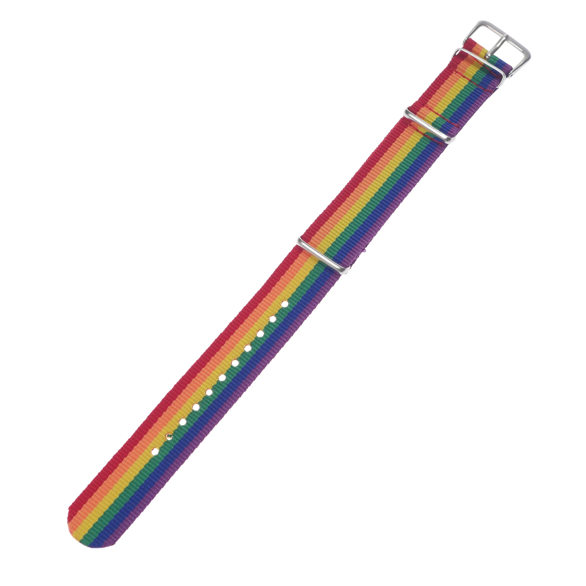 Nylon Rainbow Lesbians Gays Bisexuals Transgender Bracelets for Women Girls Pride Woven Braided Men Couple Friendship Jewelry - view 3