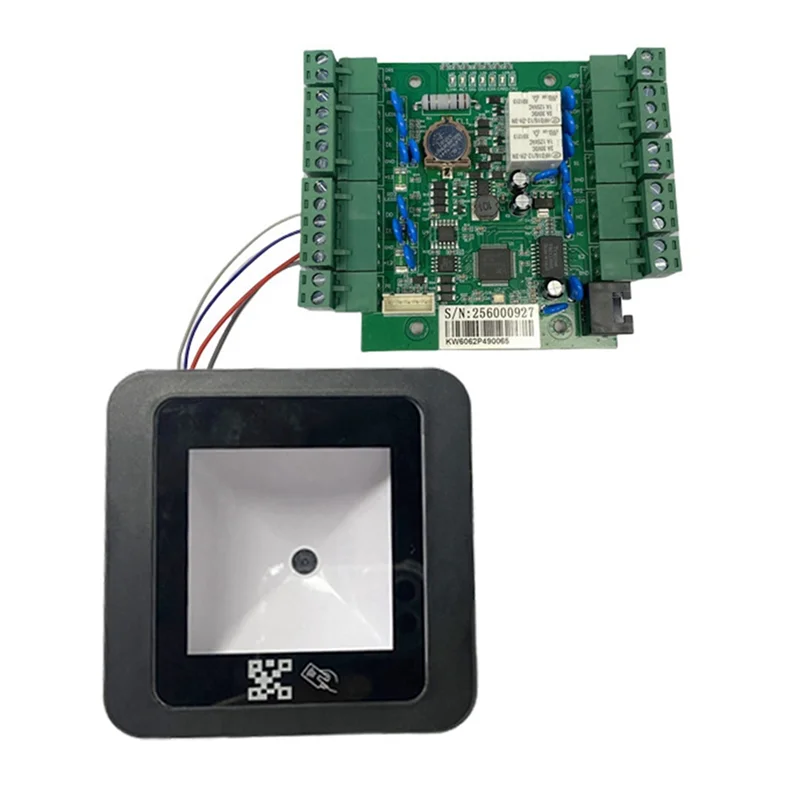 B04B-R35D 125Khz RFID código de barras 2D lector de código QR lector de Control de acceso Wigand USB/232/485 interfaz Compatible